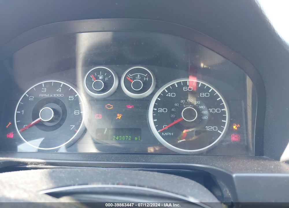 2007 FORD FUSION SE VIN: 3FAHP07Z47R201581