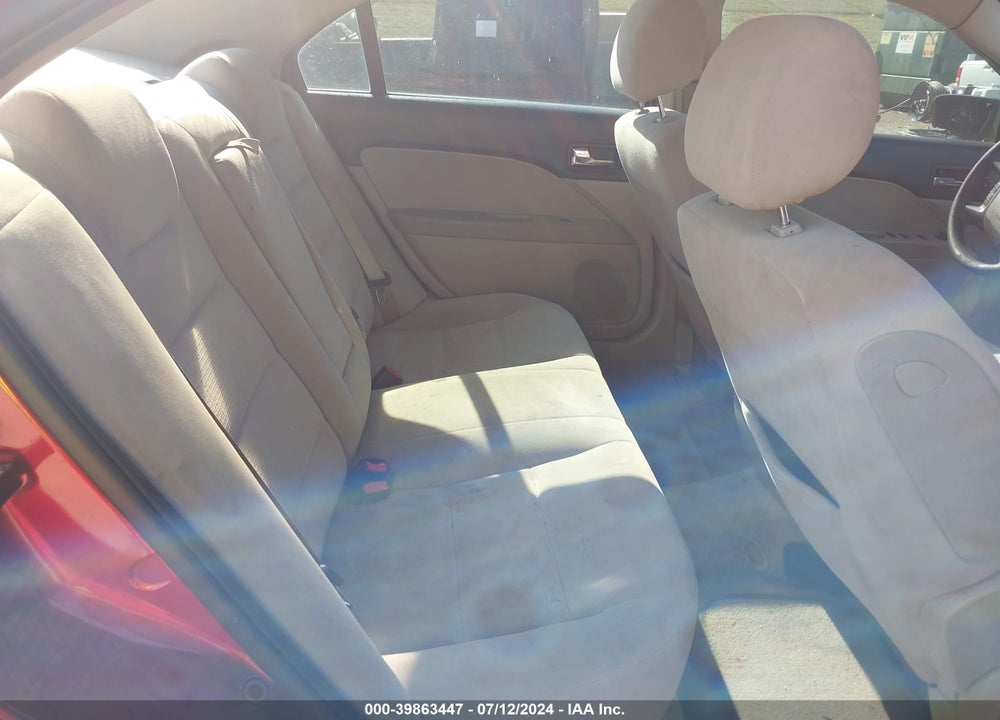 2007 FORD FUSION SE VIN: 3FAHP07Z47R201581