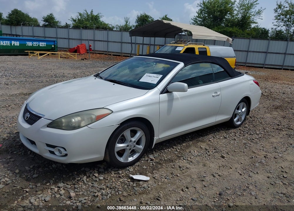 2007 TOYOTA CAMRY SOLARA SLE VIN: 4T1FA38P17U125257