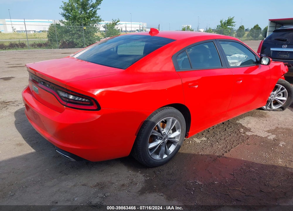 2022 DODGE CHARGER SXT AWD VIN: 2C3CDXJG3NH193645
