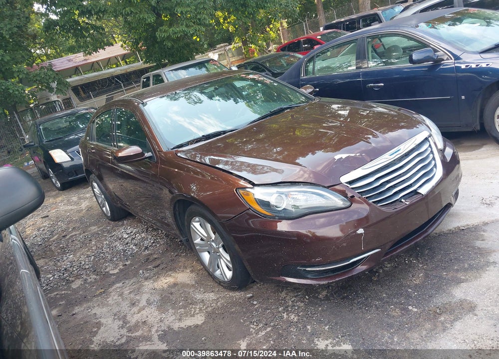 2012 CHRYSLER 200 TOURING VIN: 1C3CCBBB3CN268986
