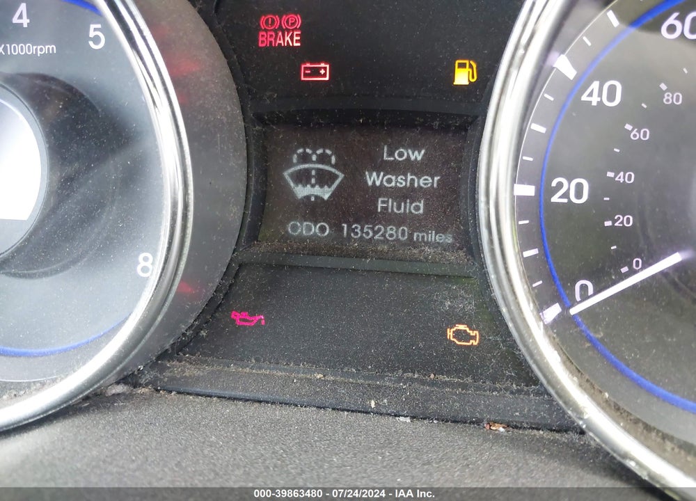 2011 HYUNDAI SONATA GLS VIN: 5NPEB4AC8BH065667