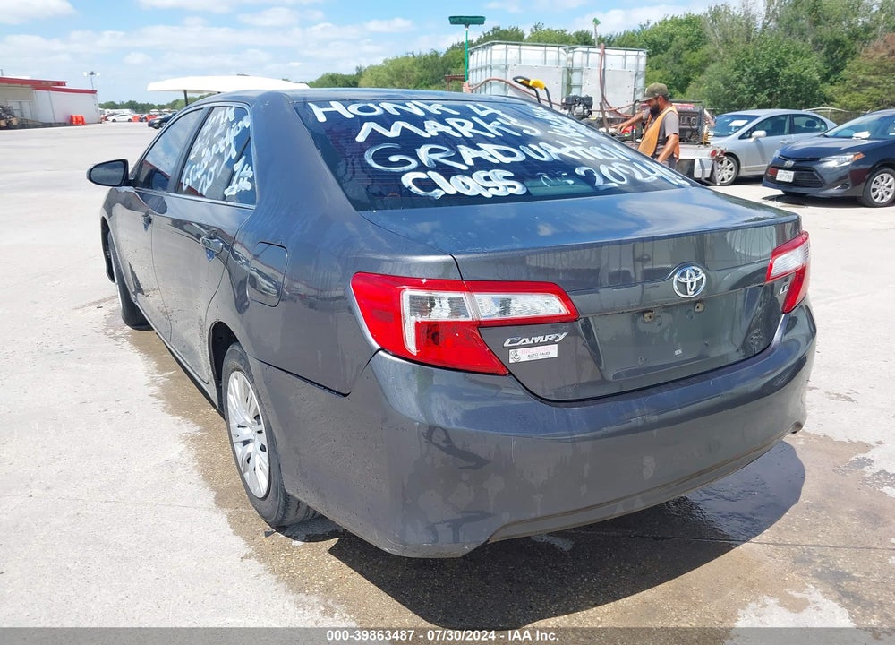 2012 TOYOTA CAMRY LE VIN: 4T1BF1FK2CU152649
