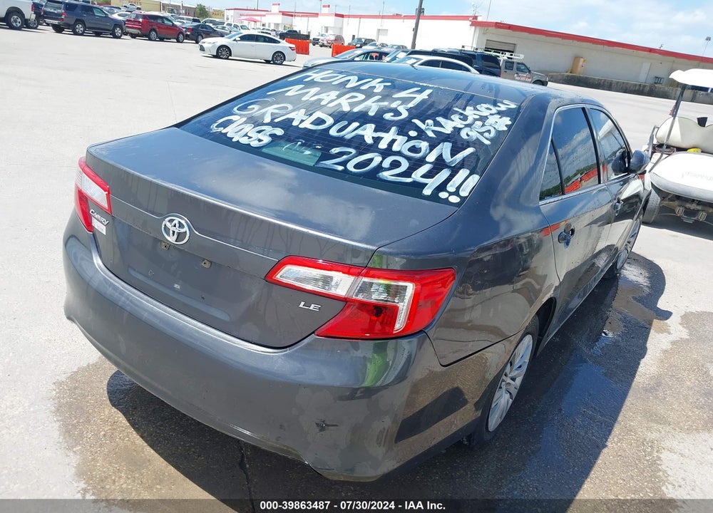 2012 TOYOTA CAMRY LE VIN: 4T1BF1FK2CU152649