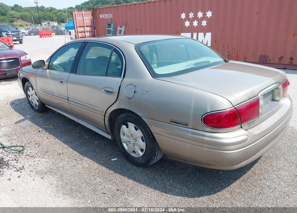 2002 BUICK LESABRE CUSTOM VIN: 1G4HP54K224131820