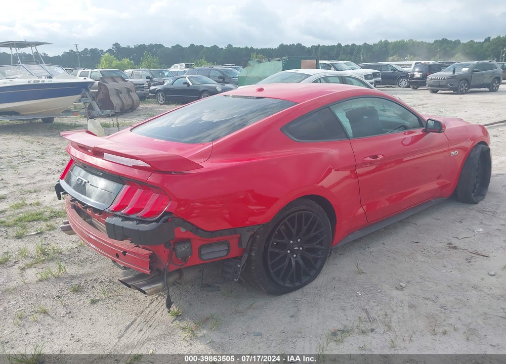 2018 FORD MUSTANG GT PREMIUM VIN: 1FA6P8CF0J5127121