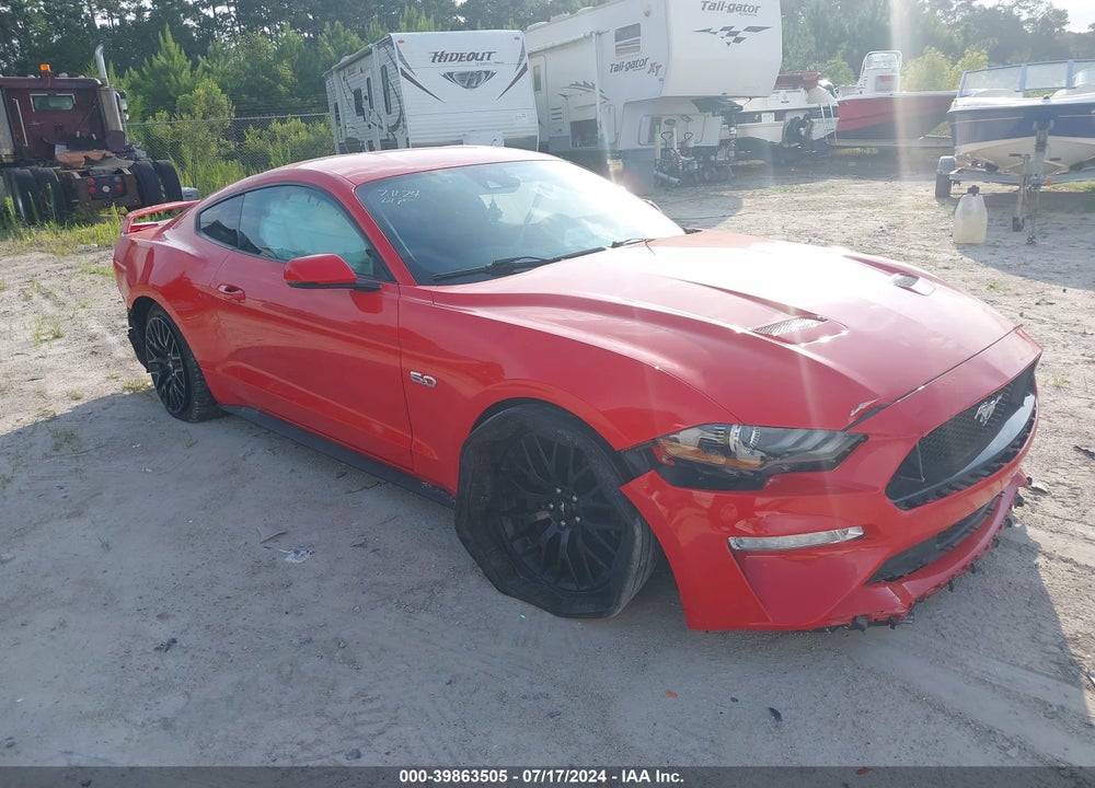 2018 FORD MUSTANG GT PREMIUM VIN: 1FA6P8CF0J5127121
