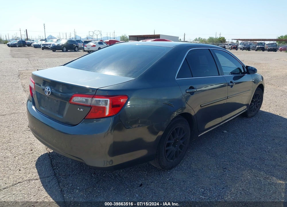 2014 TOYOTA CAMRY LE VIN: 4T4BF1FK8ER368286