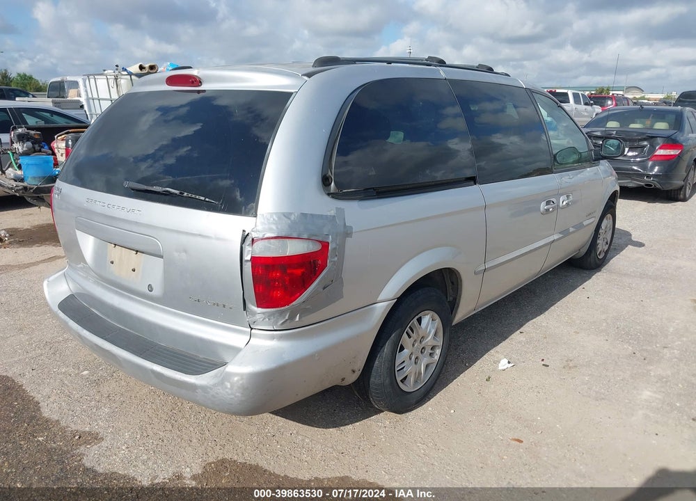 2001 DODGE CARAVAN SPORT VIN: 2B4GP44G41R141327