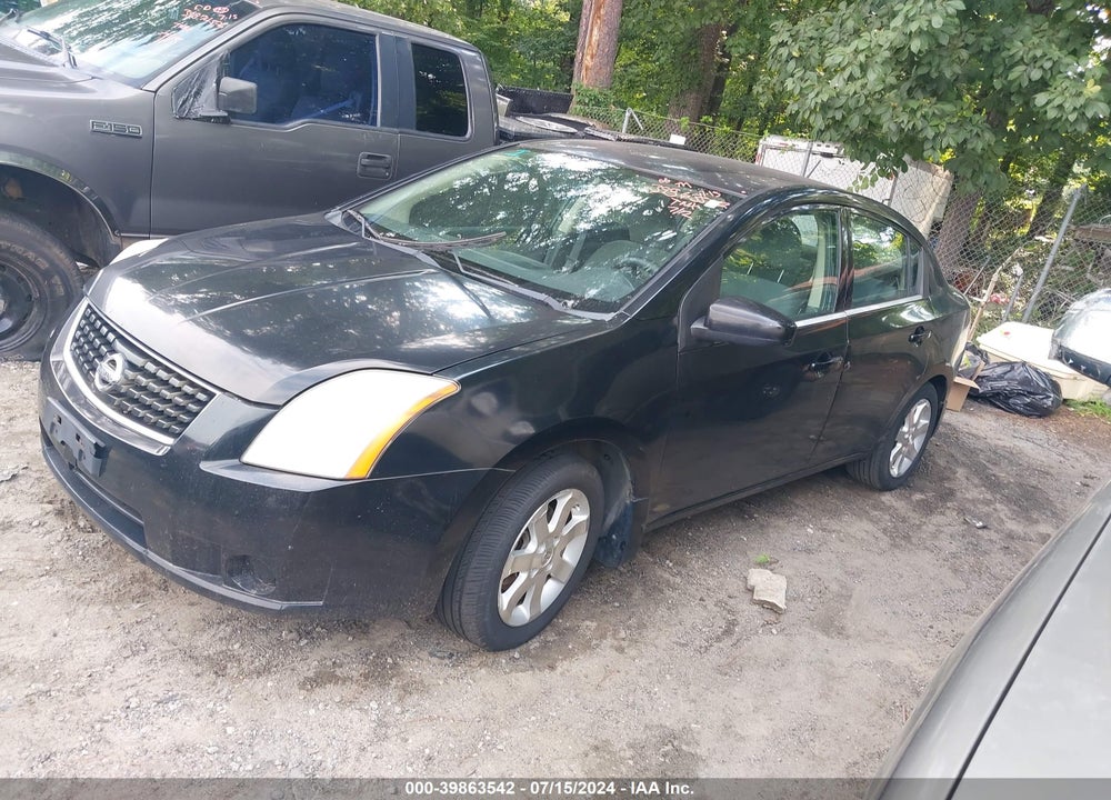 2008 NISSAN SENTRA 2.0S VIN: 3N1AB61E38L726528