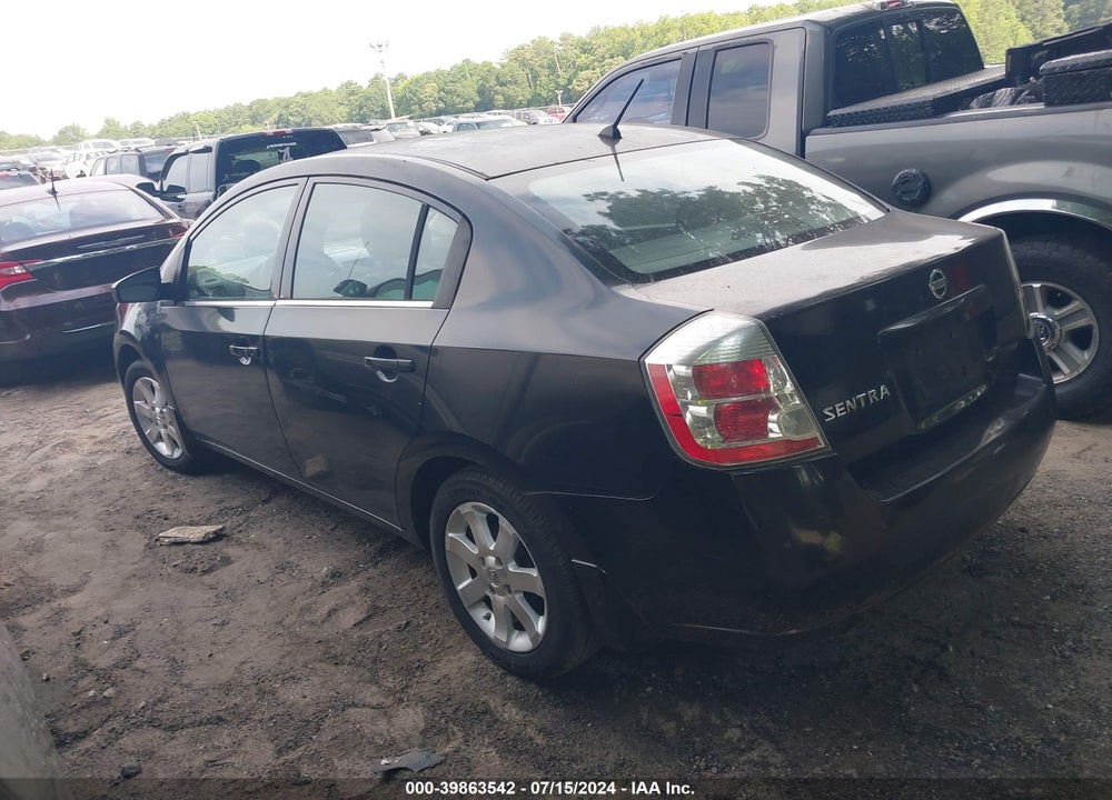 2008 NISSAN SENTRA 2.0S VIN: 3N1AB61E38L726528