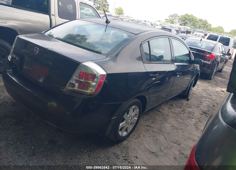 2008 NISSAN SENTRA 2.0S VIN: 3N1AB61E38L726528