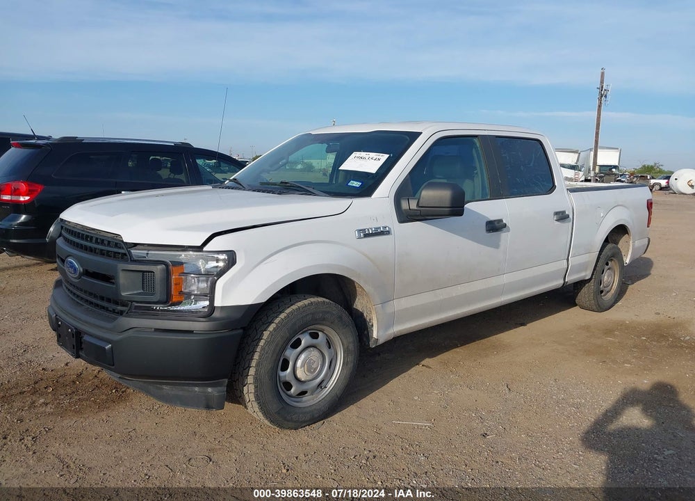 2018 FORD F-150 XL VIN: 1FTEW1C51JKE60923