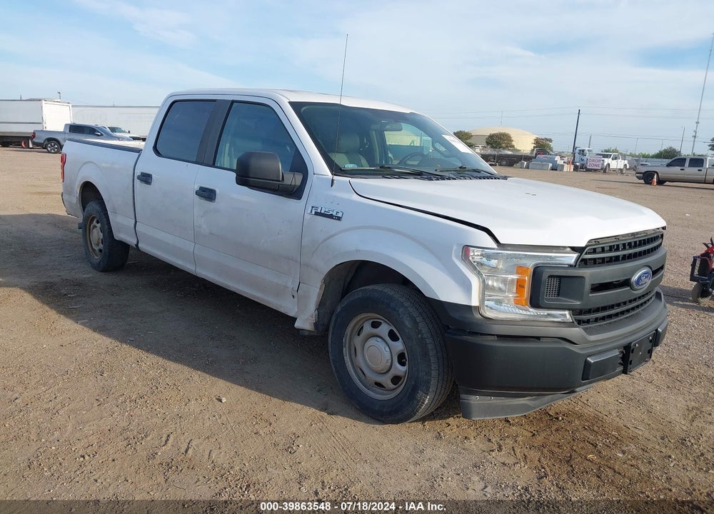 2018 FORD F-150 XL VIN: 1FTEW1C51JKE60923