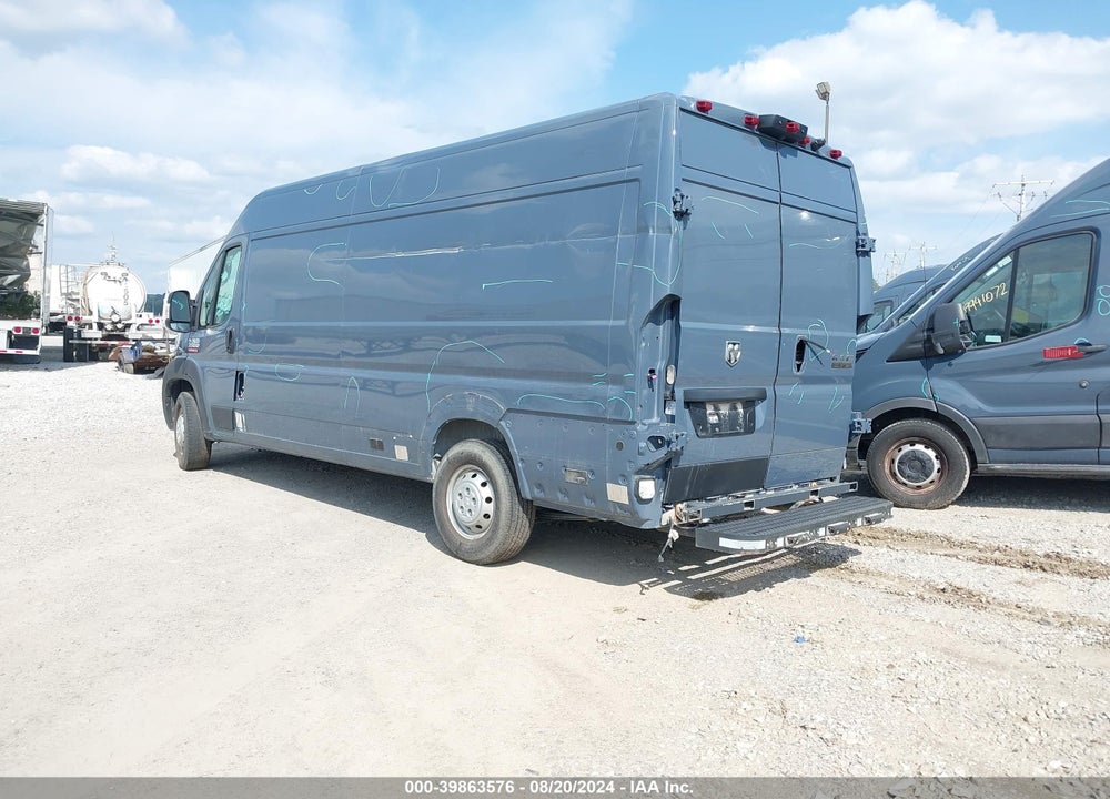 2021 RAM PROMASTER 3500 CARGO VAN HIGH ROOF 159 WB EXT VIN: 3C6MRVJG1ME563126