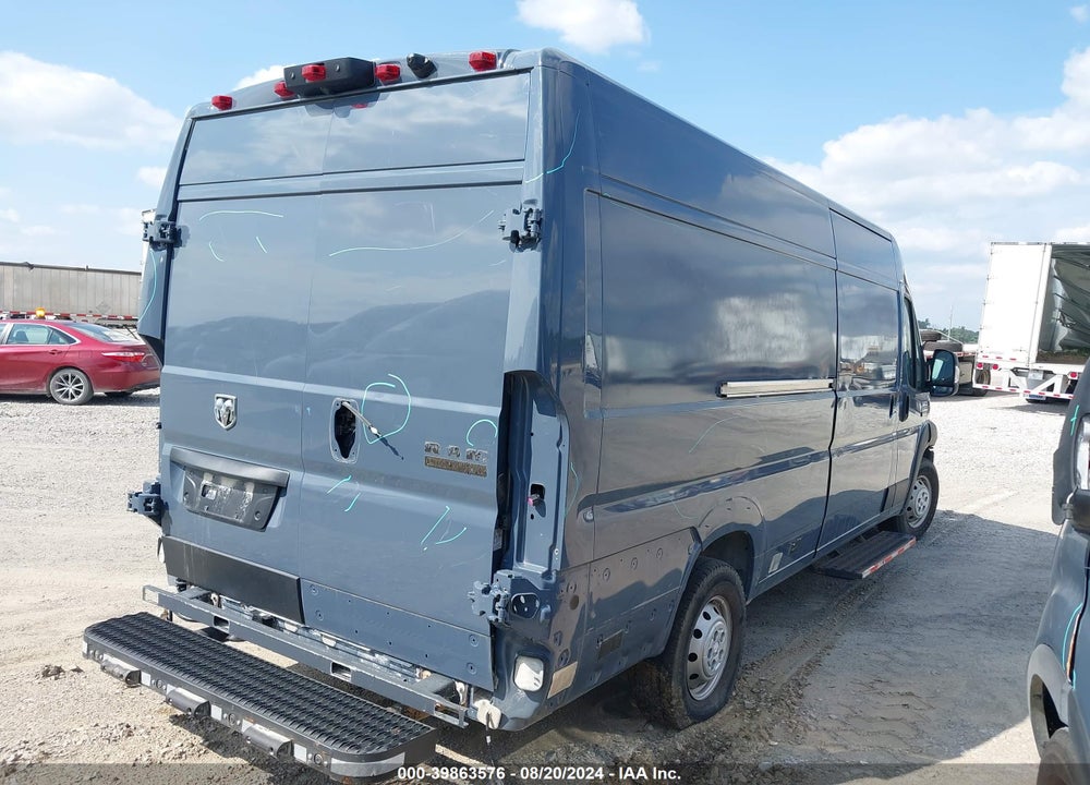 2021 RAM PROMASTER 3500 CARGO VAN HIGH ROOF 159 WB EXT VIN: 3C6MRVJG1ME563126