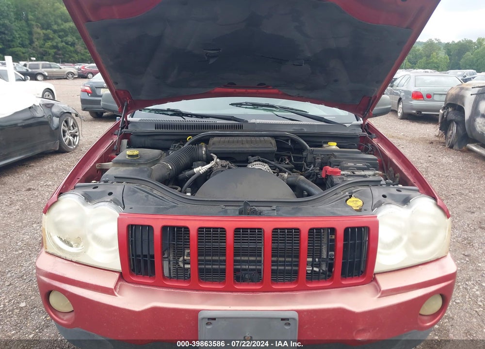 2005 JEEP GRAND CHEROKEE LAREDO VIN: 1J4GS48K25C549740