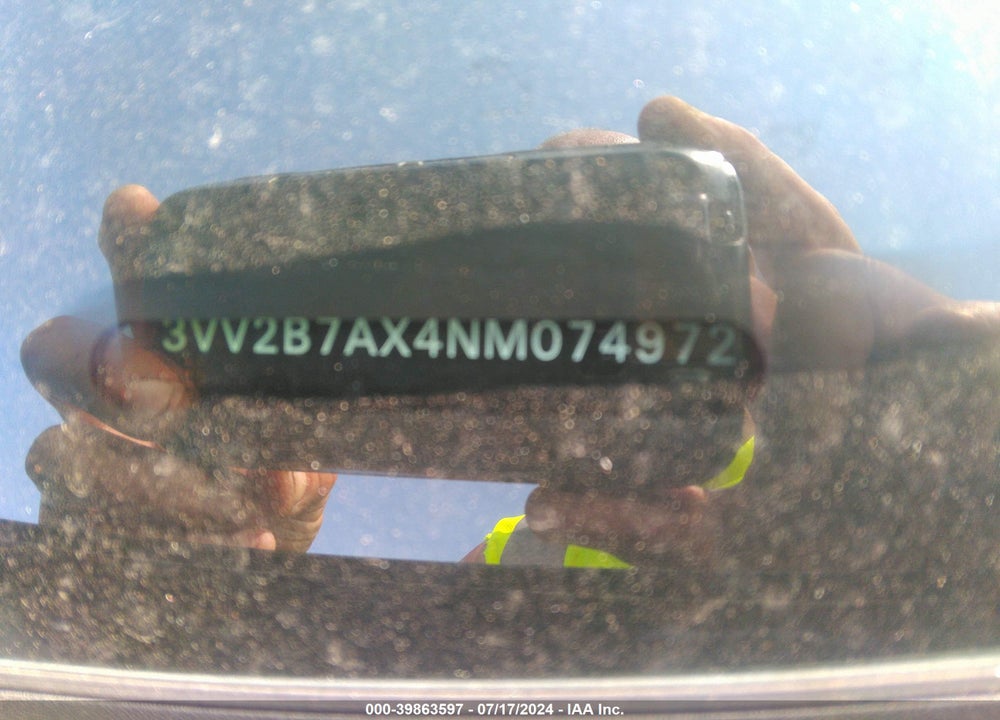 2022 VOLKSWAGEN TIGUAN 2.0T SE VIN: 3VV2B7AX4NM074972