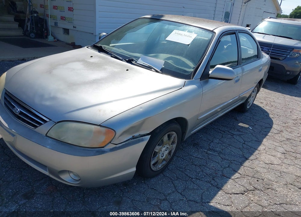 2004 KIA SPECTRA LS VIN: KNAFB121245308552