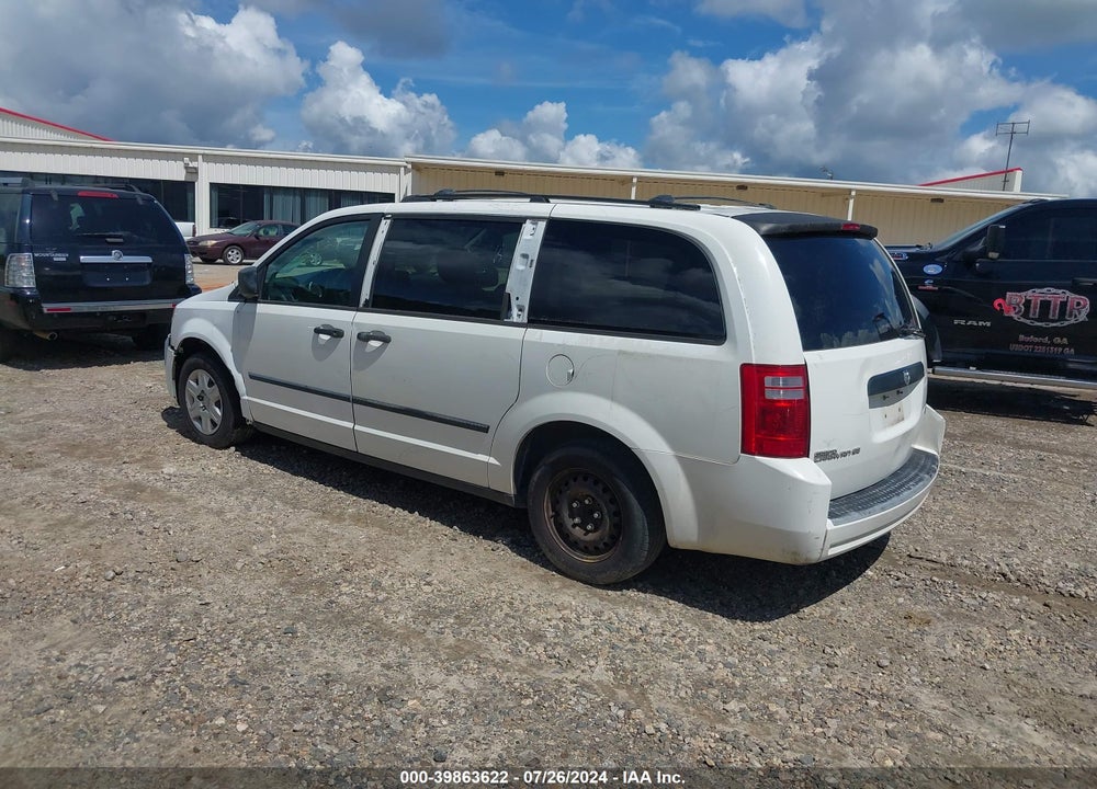 2008 DODGE GRAND CARAVAN SE VIN: 2D8HN44H08R150978