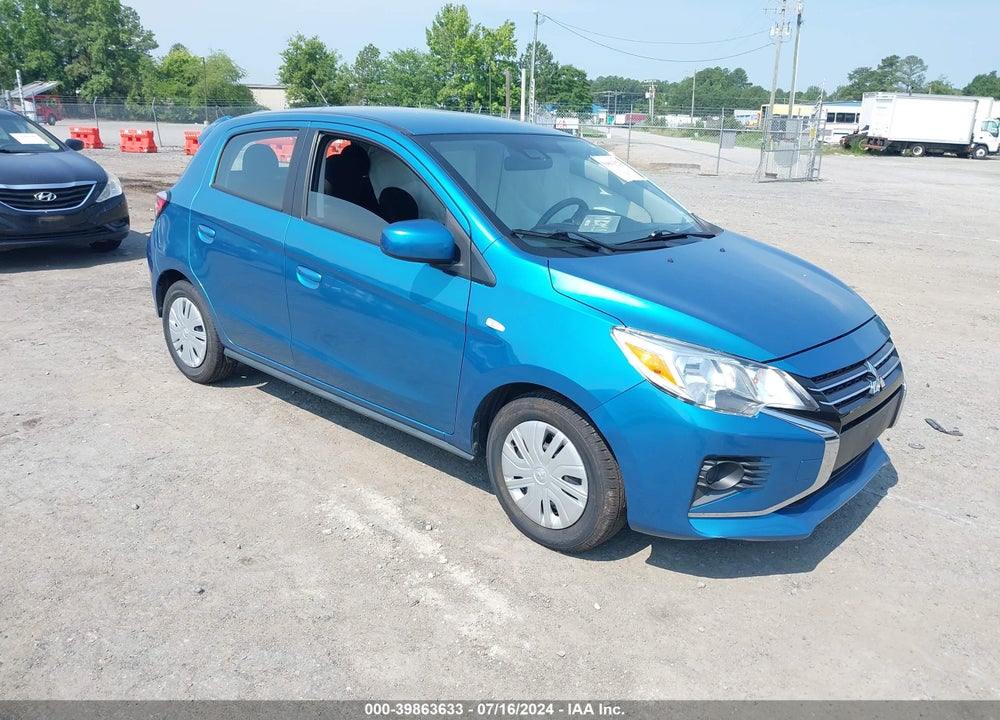 2021 MITSUBISHI MIRAGE CARBONITE EDITION/ES/LE VIN: ML32AUHJ2MH004748