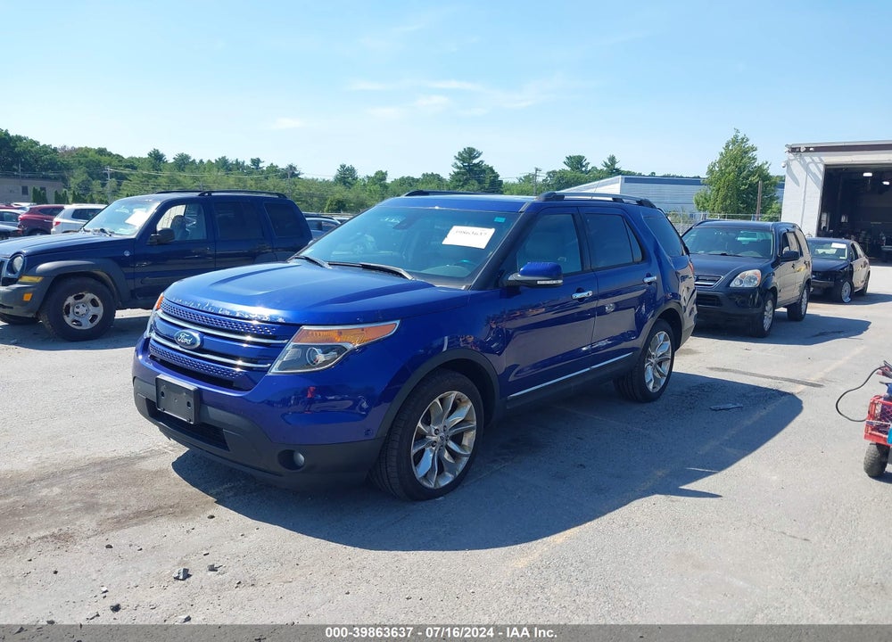 2013 FORD EXPLORER LIMITED VIN: 1FM5K8F80DGB41977