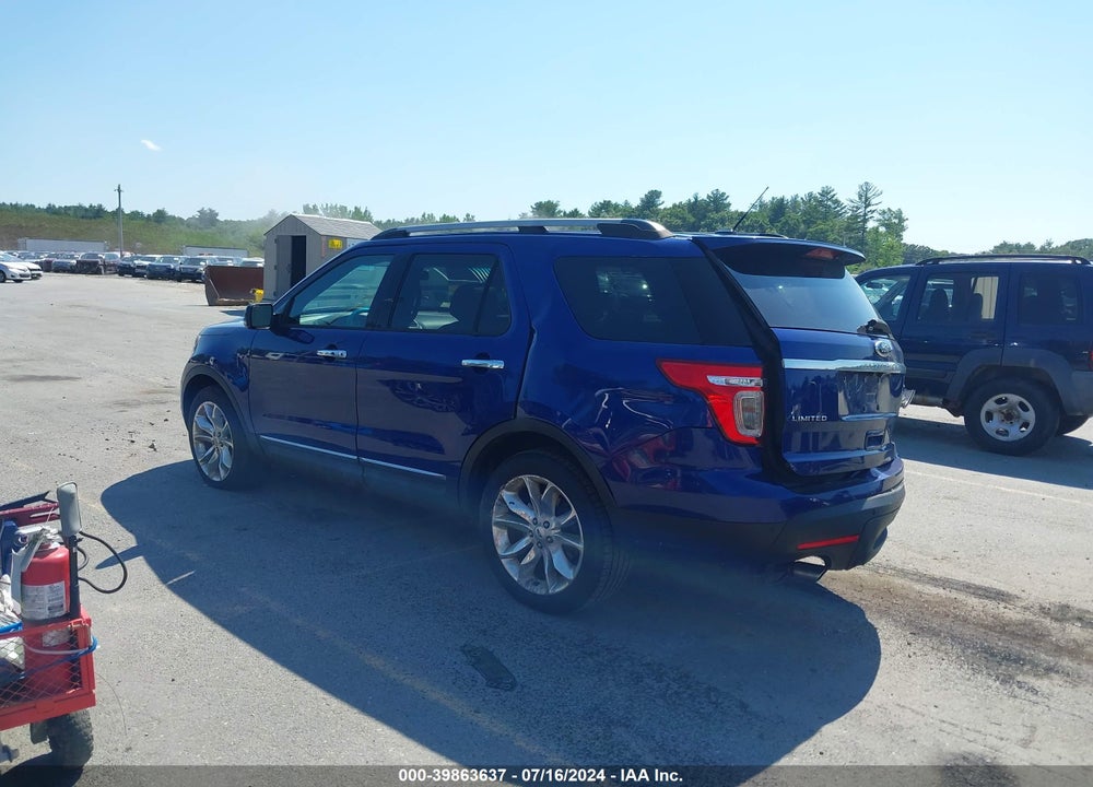 2013 FORD EXPLORER LIMITED VIN: 1FM5K8F80DGB41977