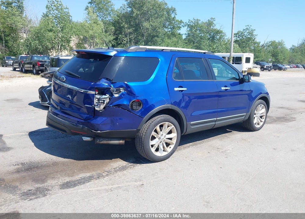 2013 FORD EXPLORER LIMITED VIN: 1FM5K8F80DGB41977
