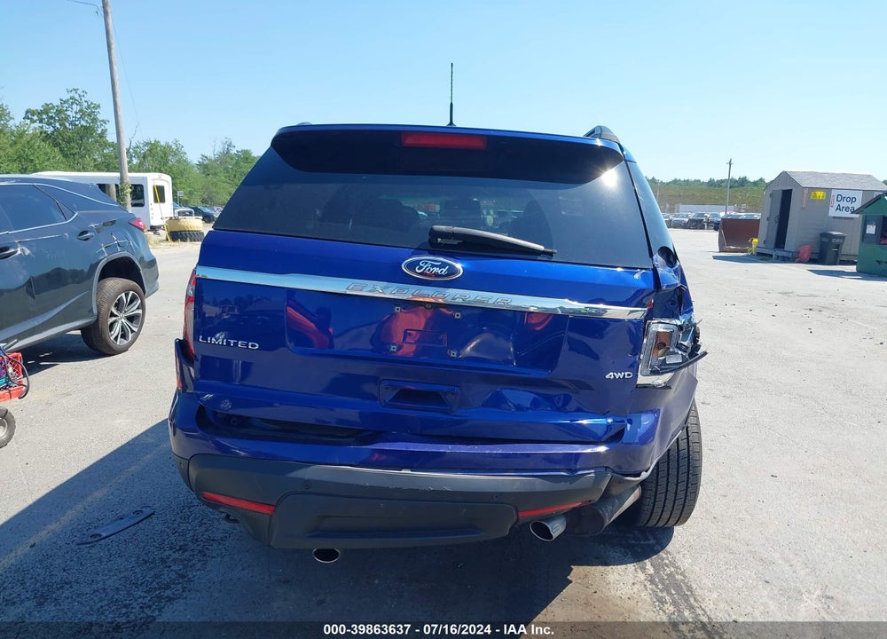 2013 FORD EXPLORER LIMITED VIN: 1FM5K8F80DGB41977