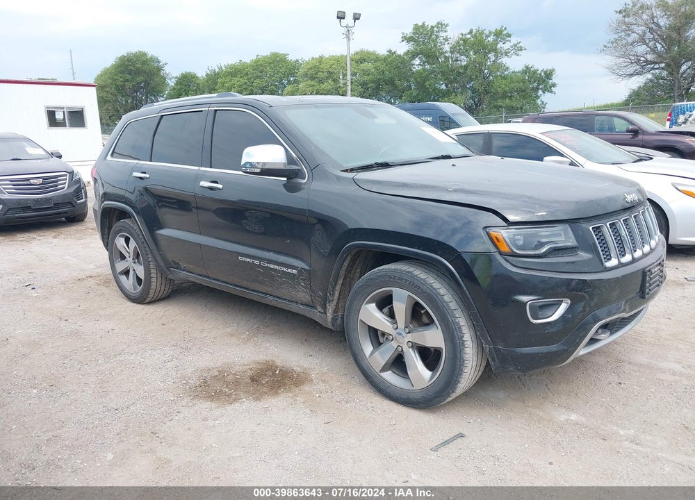 2014 CHEROKEE JEEP GRAND  OVERLAND VIN: 1C4RJECG6EC266655