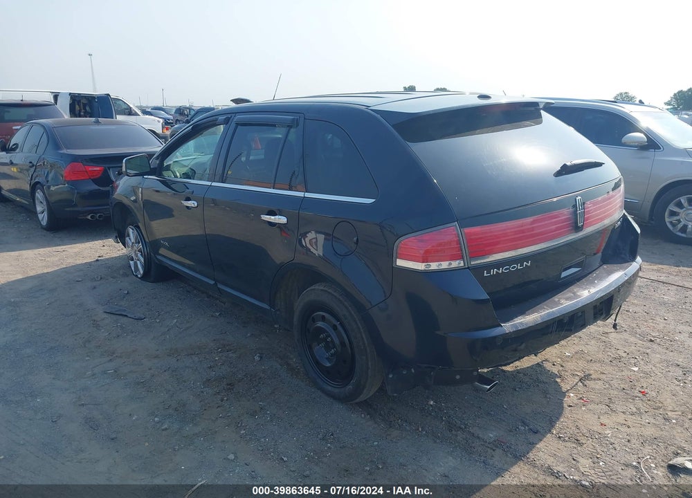 2009 LINCOLN MKX VIN: 2LMDU68C29BJ05139