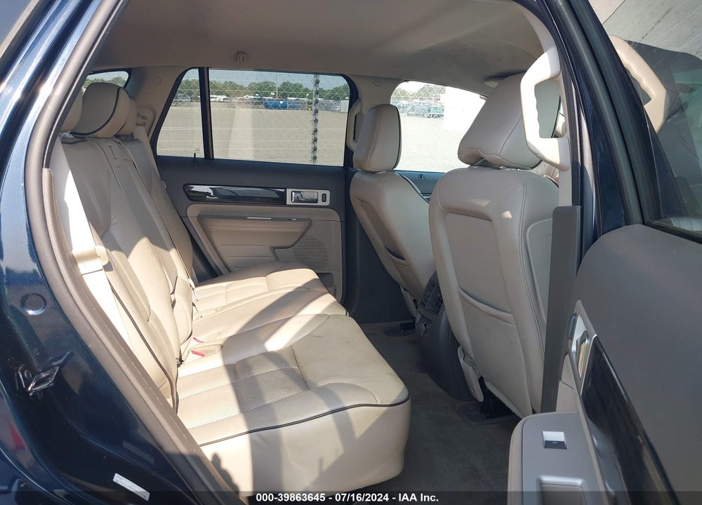 2009 LINCOLN MKX VIN: 2LMDU68C29BJ05139