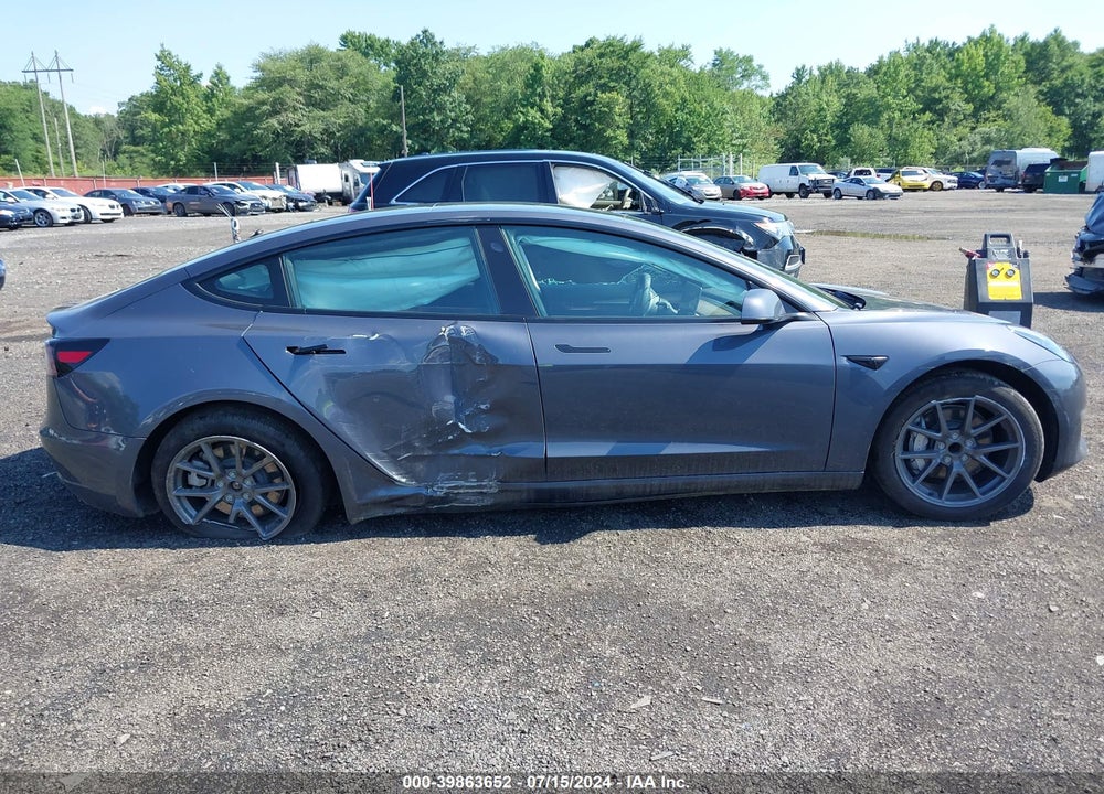 2023 TESLA MODEL 3 REAR-WHEEL DRIVE VIN: 5YJ3E1EAXPF548041