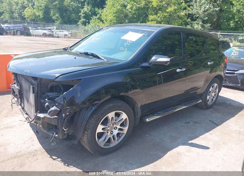 2008 ACURA MDX TECHNOLOGY PACKAGE VIN: 2HNYD28338H524908