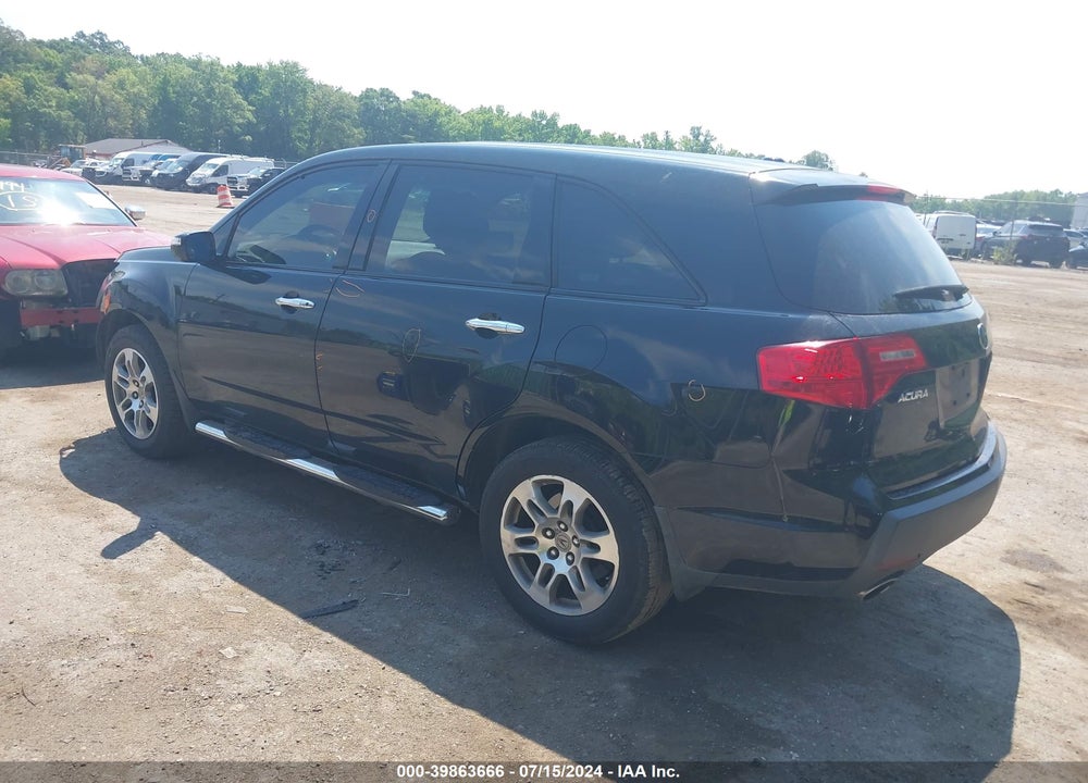 2008 ACURA MDX TECHNOLOGY PACKAGE VIN: 2HNYD28338H524908