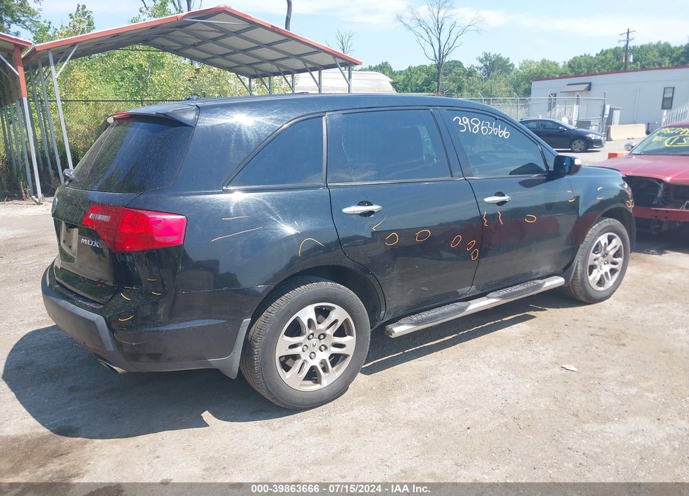 2008 ACURA MDX TECHNOLOGY PACKAGE VIN: 2HNYD28338H524908