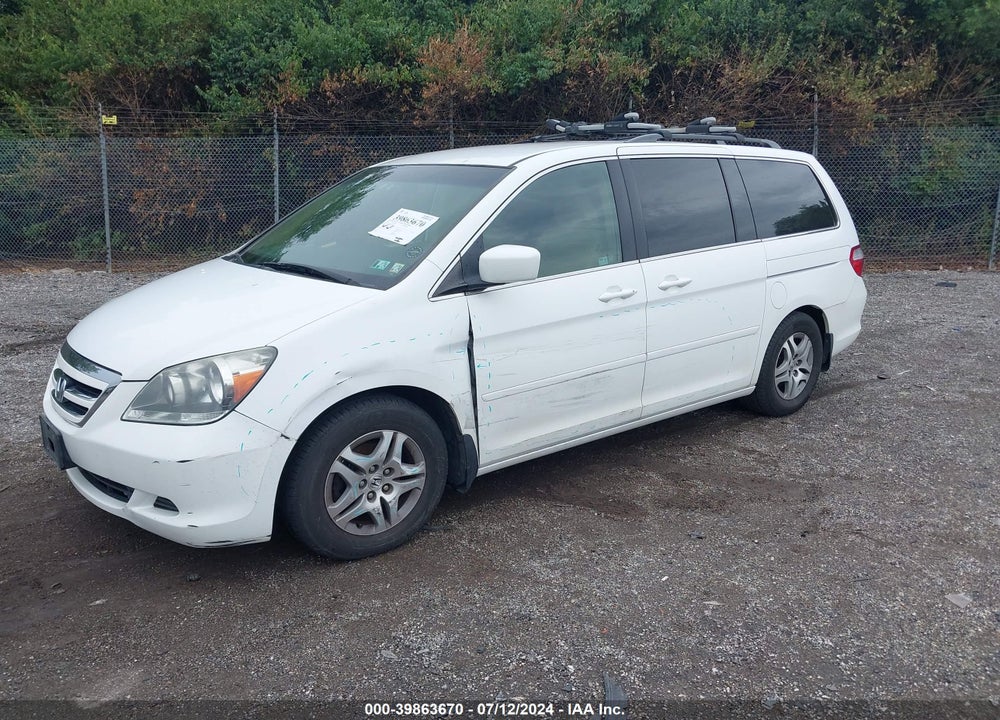 2006 HONDA ODYSSEY EX VIN: 5FNRL38416B459085
