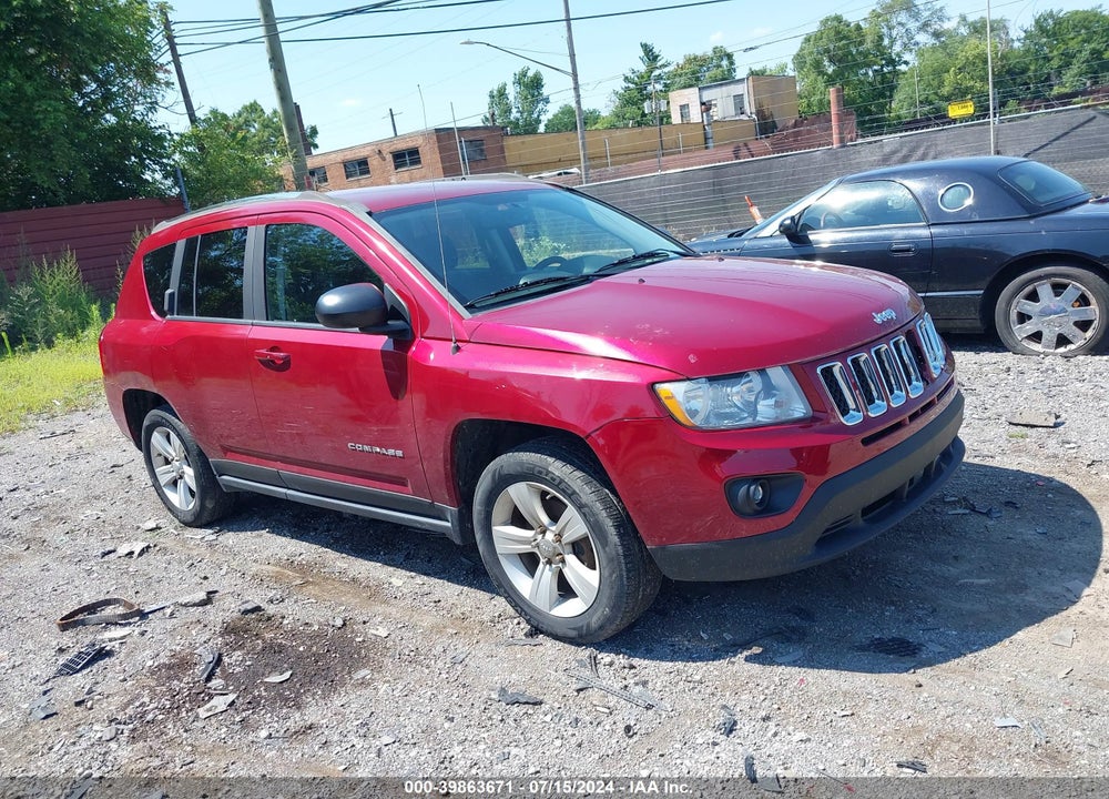 2012 JEEP COMPASS LATITUDE VIN: 1C4NJCEB3CD602449