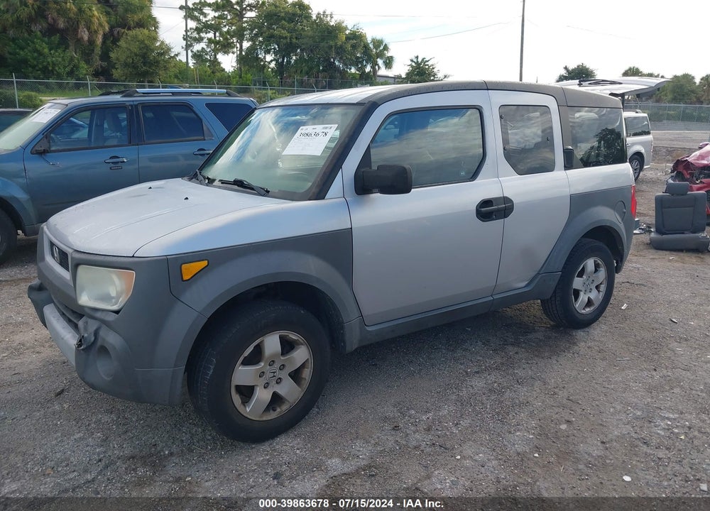 2003 HONDA ELEMENT EX VIN: 5J6YH18573L016470