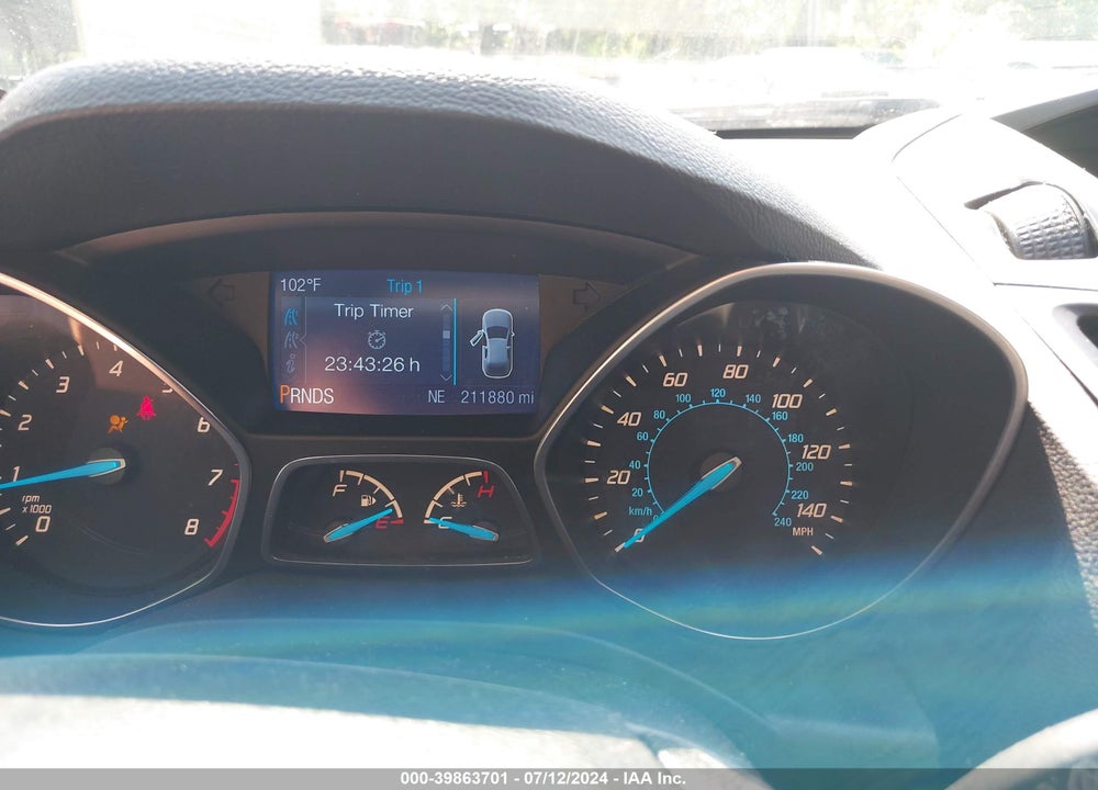 2014 FORD ESCAPE S VIN: 1FMCU0F78EUB76523