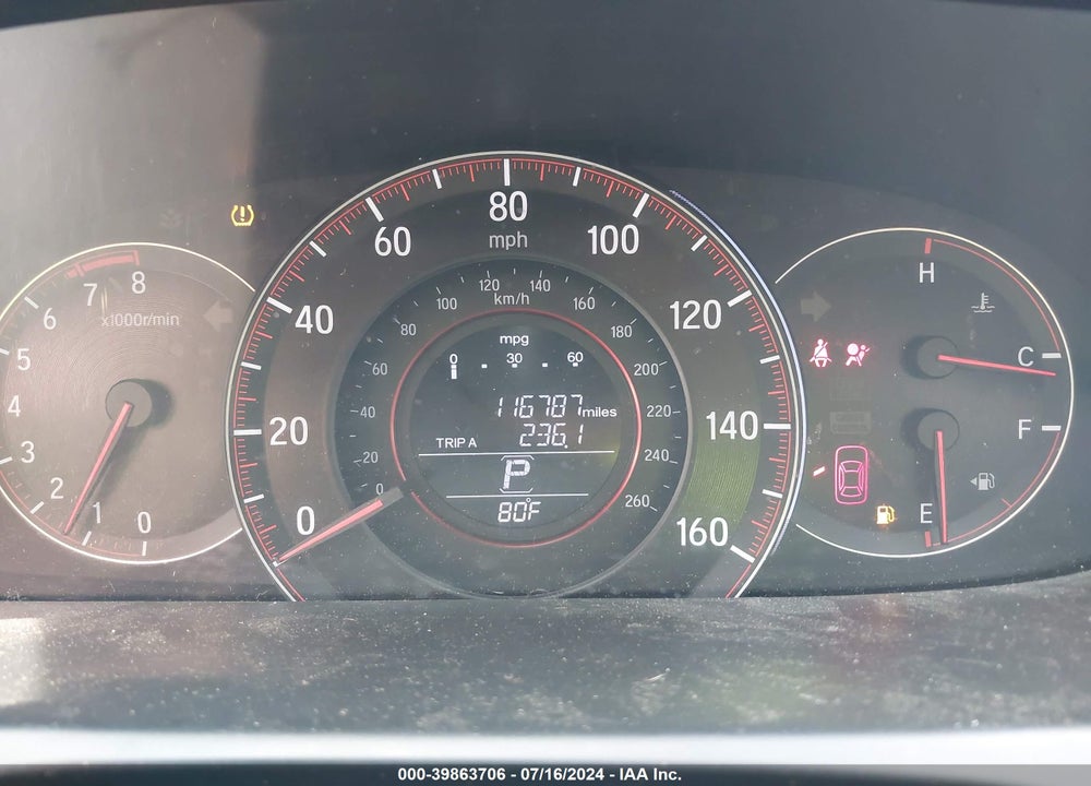 2016 HONDA ACCORD LX-S VIN: 1HGCT1B36GA009471
