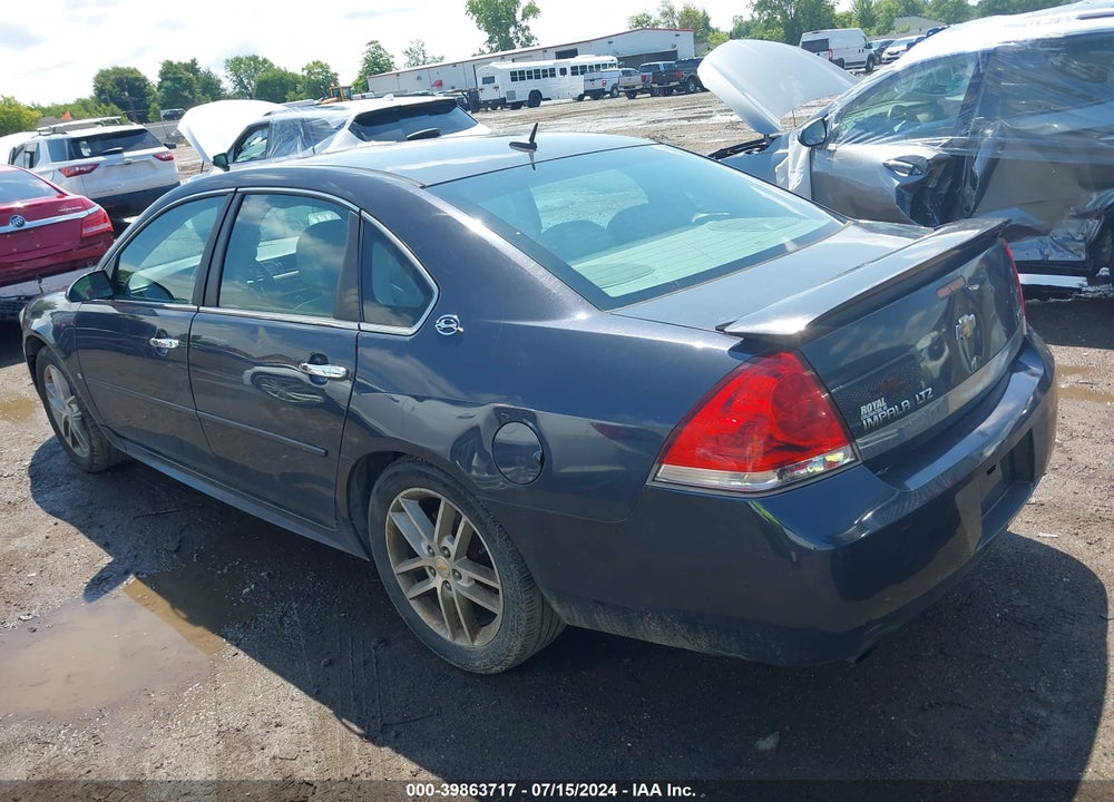 2009 CHEVROLET IMPALA VIN: 2G1WU57M291300041