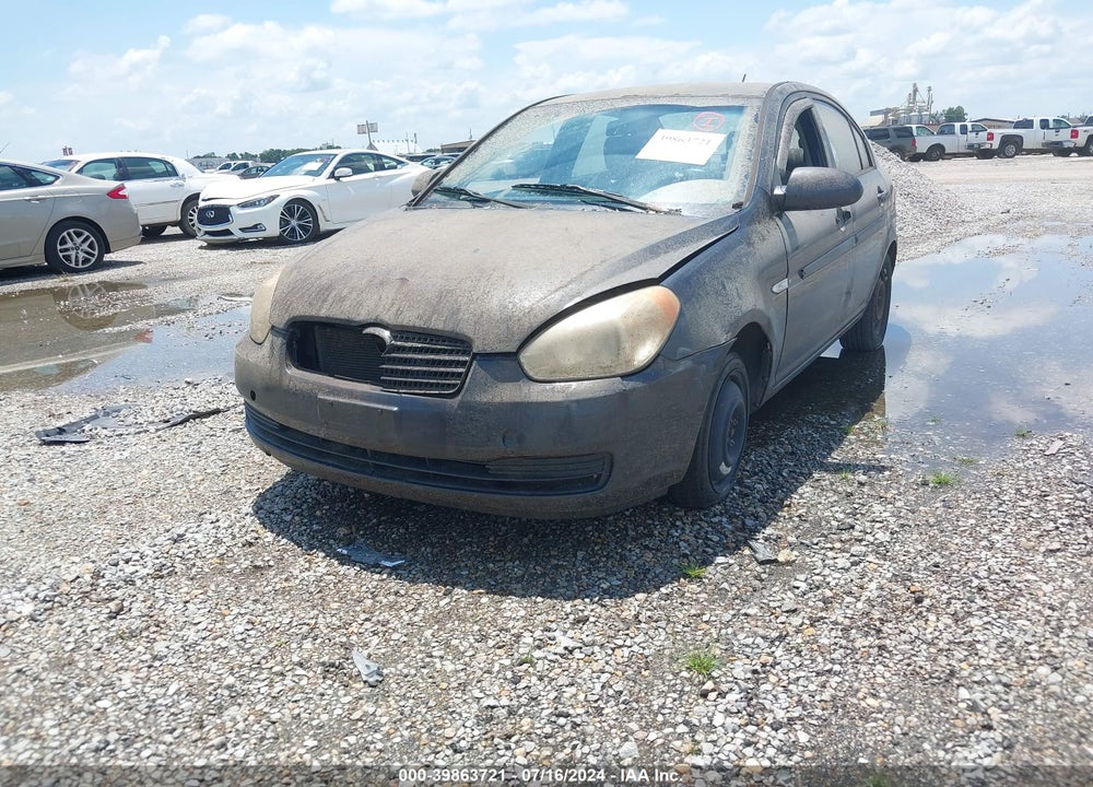 2007 HYUNDAI ACCENT VIN: KMHCN46C07U096041