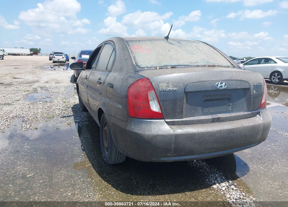 2007 HYUNDAI ACCENT VIN: KMHCN46C07U096041