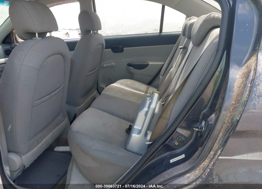 2007 HYUNDAI ACCENT VIN: KMHCN46C07U096041
