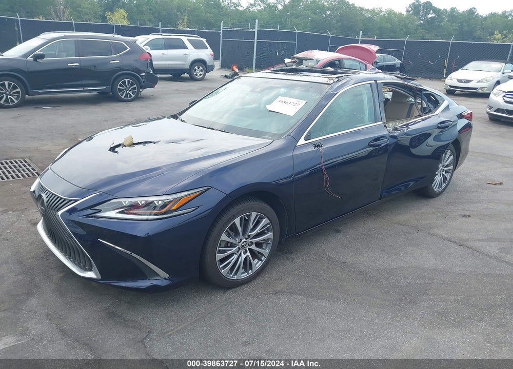 2019 LEXUS ES 350 LUXURY VIN: 58ABZ1B17KU015900