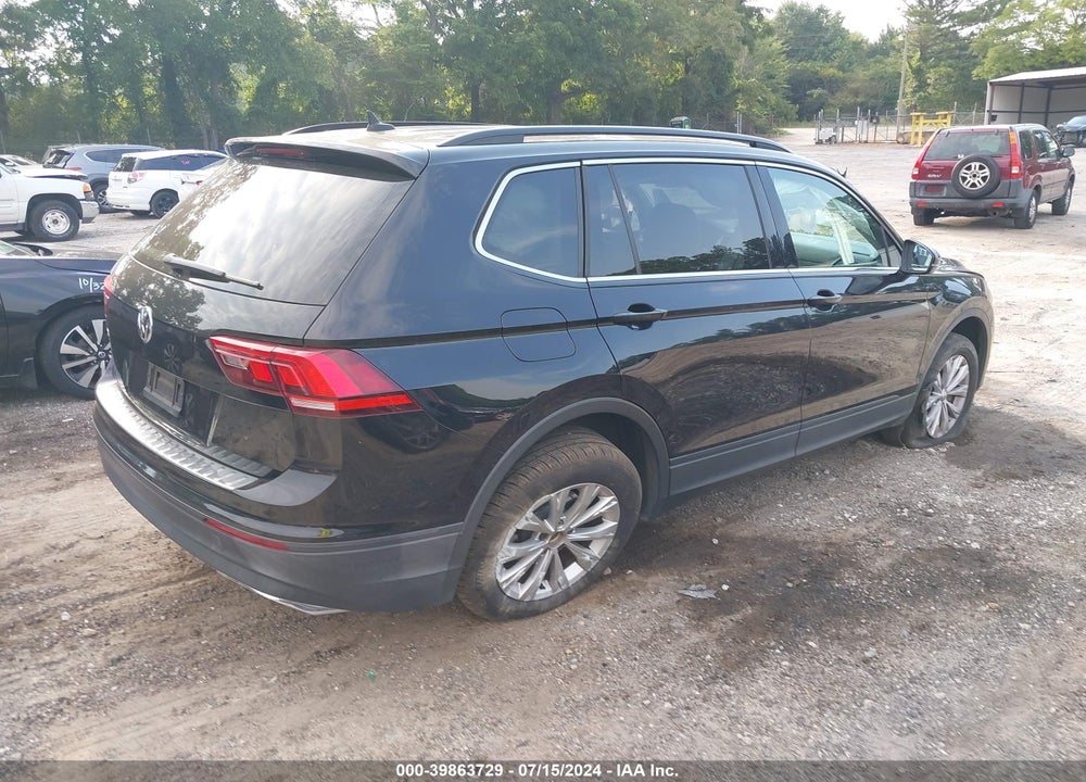 2019 VOLKSWAGEN TIGUAN 2.0T SE/2.0T SEL/2.0T SEL R-LINE/2.0T SEL R-LINE BLACK VIN: 3VV3B7AX4KM076026