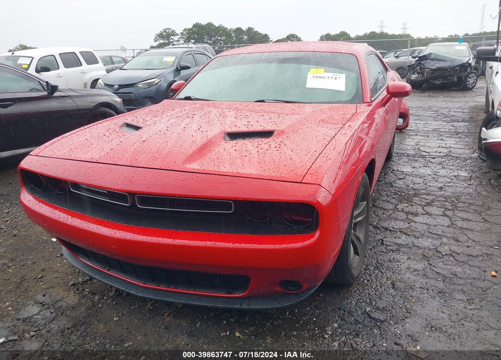 2016 DODGE CHALLENGER SXT VIN: 2C3CDZAG1GH249807