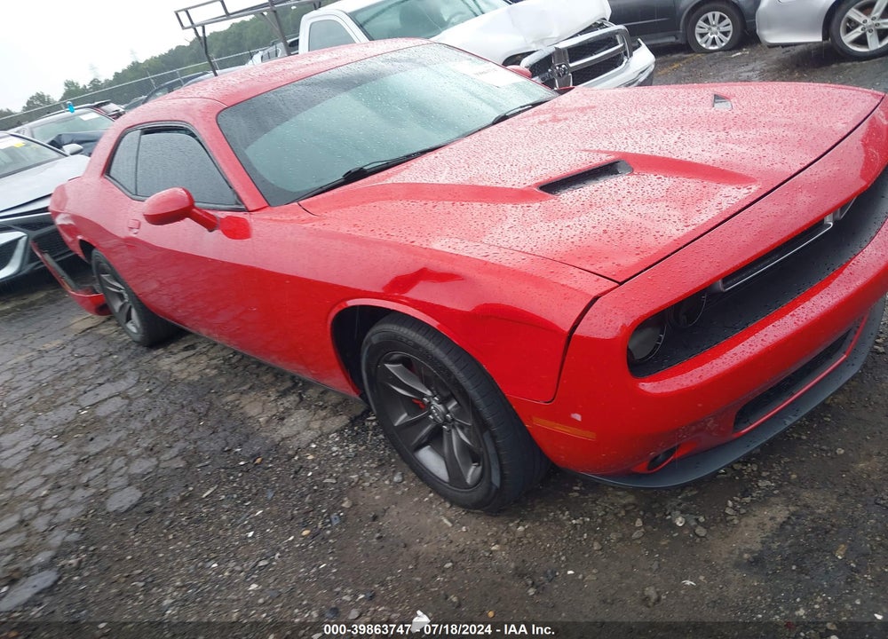 2016 DODGE CHALLENGER SXT VIN: 2C3CDZAG1GH249807