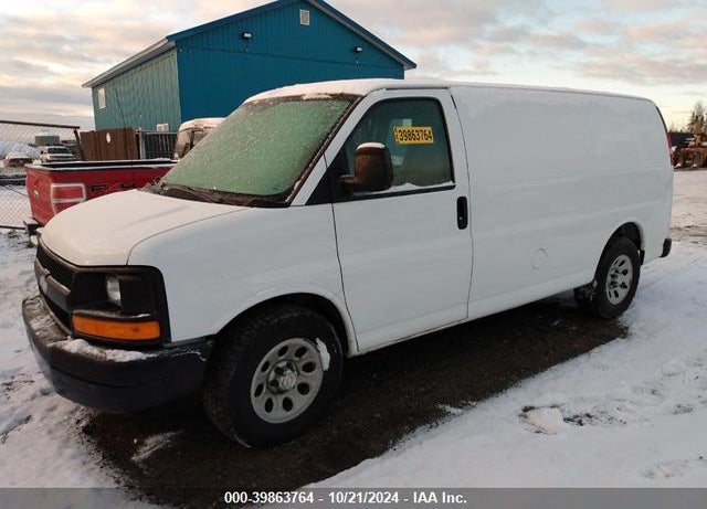 2009 CHEVROLET EXPRESS 1500 WORK VAN VIN: 1GCFH154X91141105